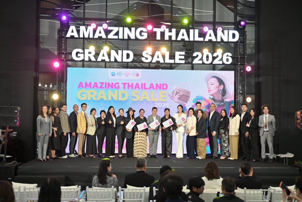 TAT and public-private partners join the Amazing Thailand Grand Sale 2026 launch ceremony.