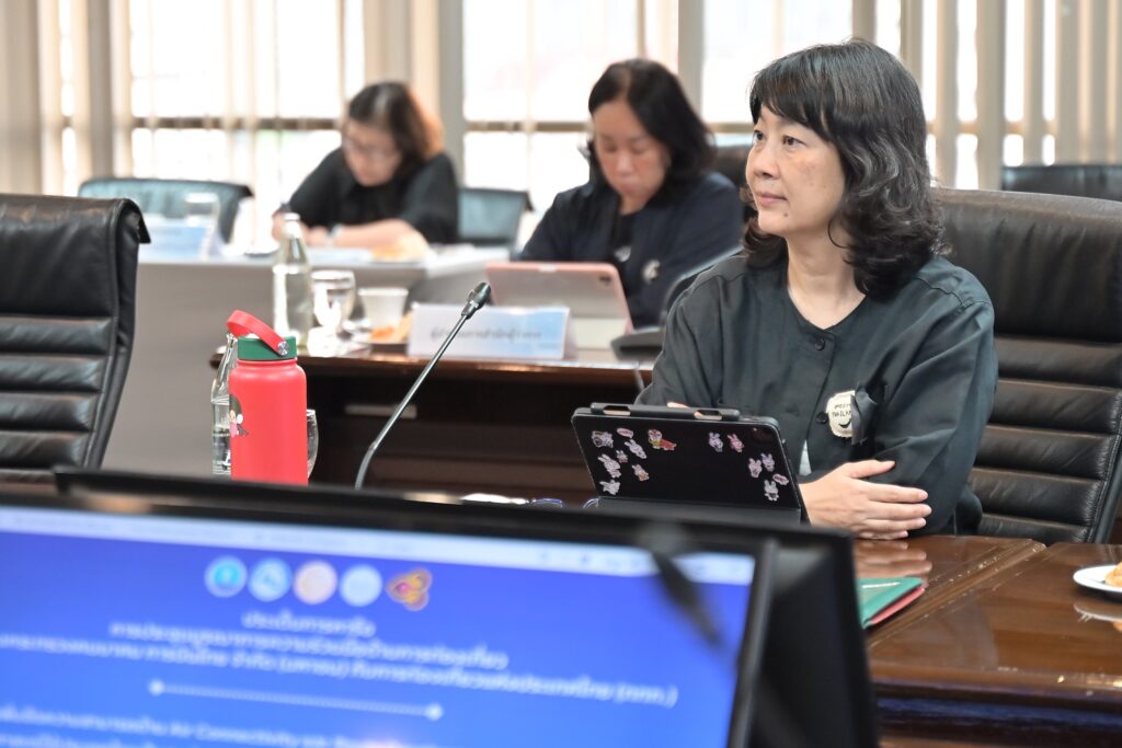 TAT representative reviews regional tourism plans during Fly and Drive connectivity meeting.