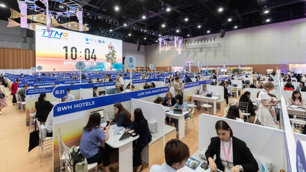 3. Thai sellers and global buyers join business appointments at TTM+ 2026 in Pattaya.