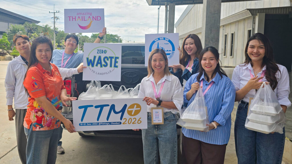 7. TAT and partners support TTM+ 2026 sustainability efforts with food donations and zero-waste activities.