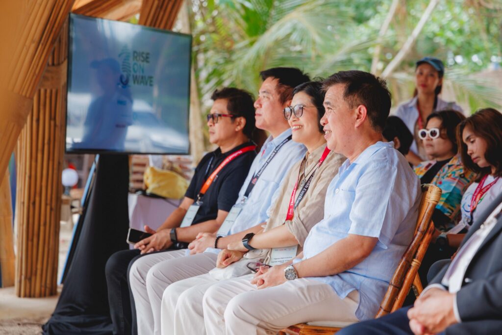 Tourism and wellness partners attend a Rise On Wave coastal wellness briefing in Phang-nga.