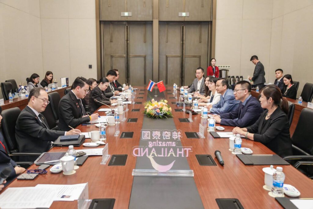 Prime Minister Anutin Charnvirakul leads high-level tourism engagements in China