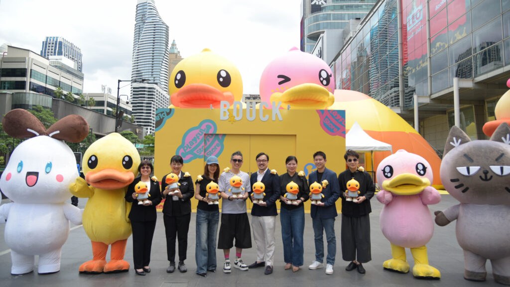 TAT supports B.Duck Playful 20th Glow In The Duck in Bangkok