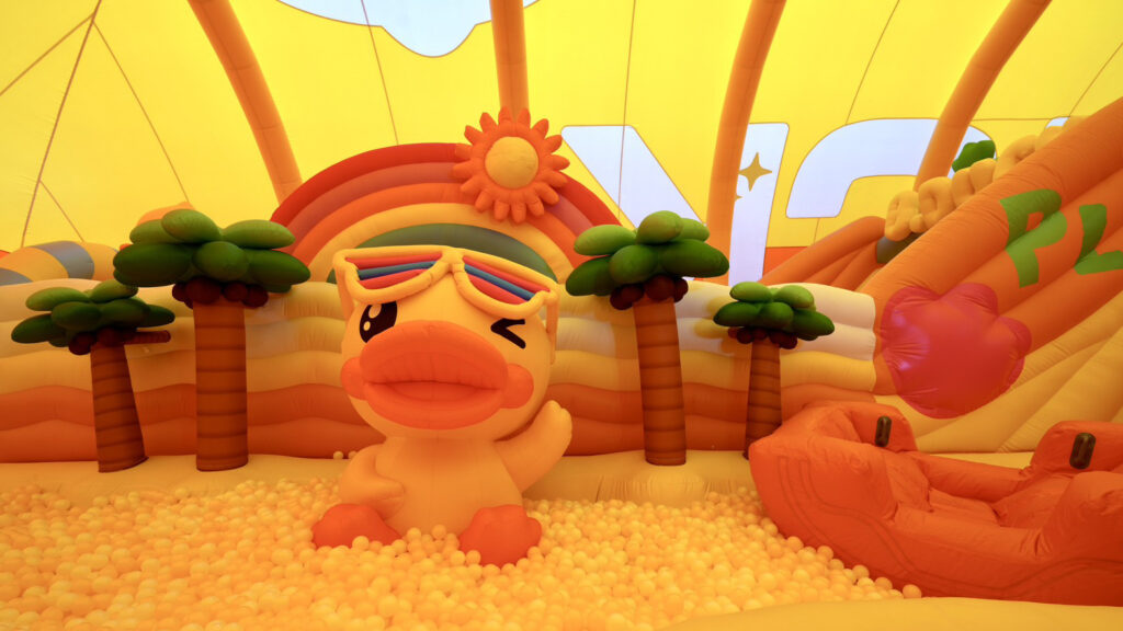 TAT supports B.Duck Playful 20th Glow In The Duck in Bangkok