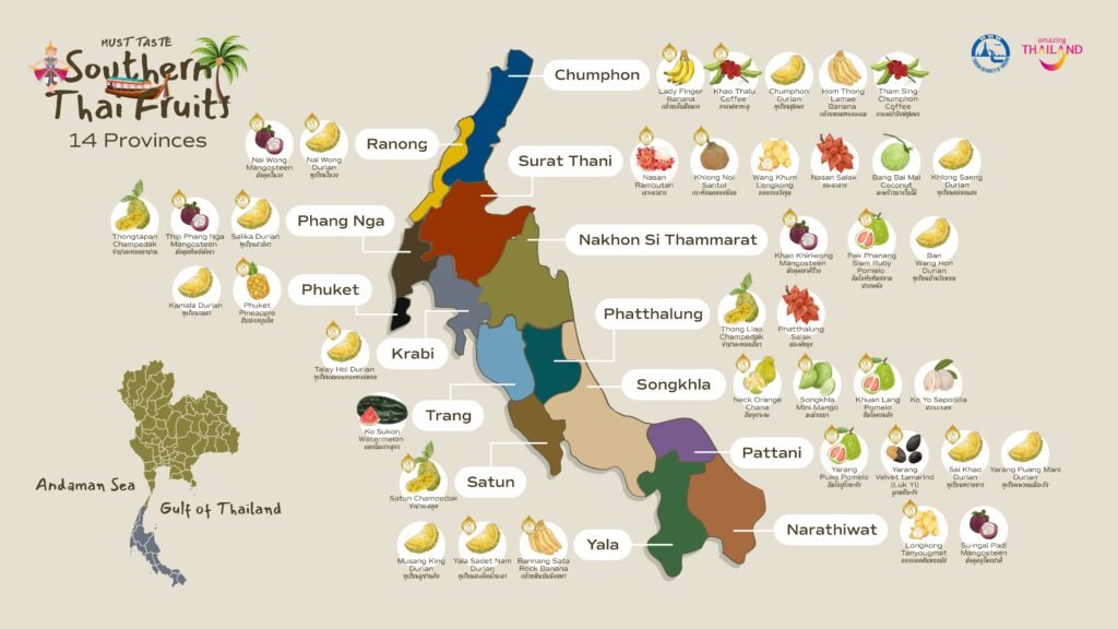 Taste Thailand’s South by Season with Southern MUST TASTE Thai Fruits