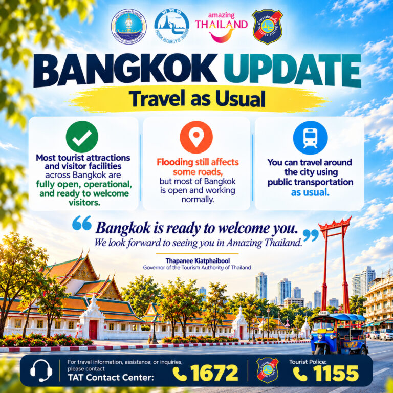 Weather and travel conditions in Bangkok and surrounding areas – Visitor information