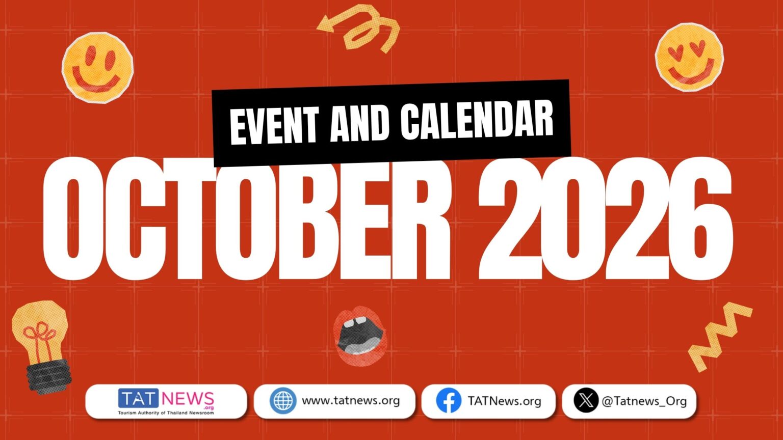 October Event and calendar