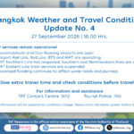 Weather and travel conditions in Bangkok and surrounding areas – Visitor information