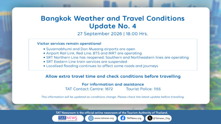 Weather and travel conditions in Bangkok and surrounding areas – Visitor information
