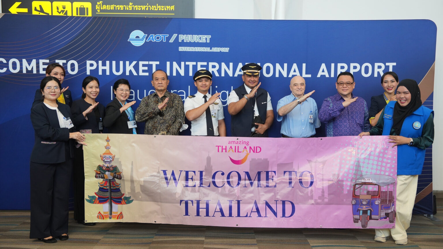 TAT welcomes TransNusa inaugural Bali–Phuket service