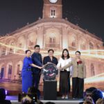 TAT and partners activate a ceremonial globe to launch ASEAN India+ Shoppers in Thailand 2026.