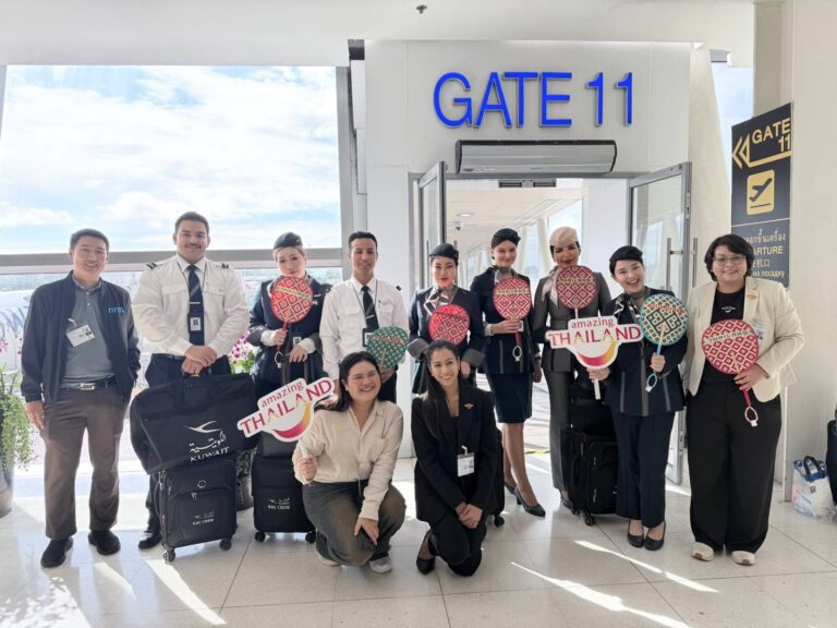 TAT welcomes Kuwait Airways’ inaugural Kuwait–Phuket flight