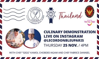 Live from Paris: A Thai culinary extravaganza on Instagram
