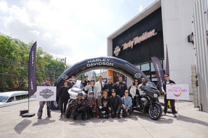TAT and Harley-Davidson riders launch southern Thailand motorcycle touring route at Harley-Davidson Hat Yai.