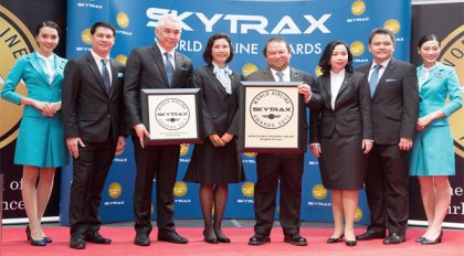 Bangkok Airways wins two Skytrax Best Regional Airline Awards 2017