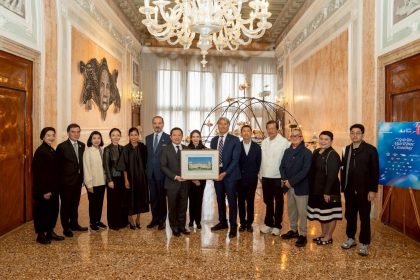 TAT and Bangkok Art Biennale representatives at The Spirits of Maritime Crossing 2026 in Venice