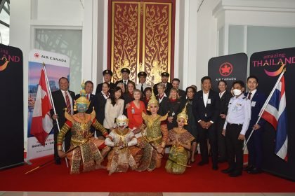 Bangkok welcomes Air Canada’s seasonal non-stop flight from Vancouver