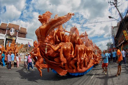 Khao Phansa celebrating the dawn of Buddhist Lent