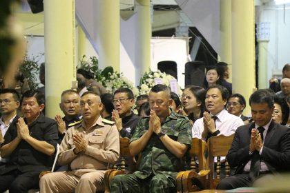 Chanting ceremony held for 34 victims at Wat Kosit Wihan