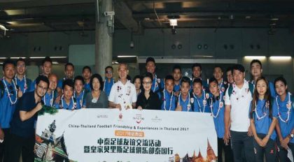 Chinese BYMT Football Club joins friendly match and tourism activities in Thailand
