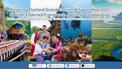 Cabinet Approves Cooperation Framework for “Amazing Thailand Grand Tourism & Sports Year 2025”
