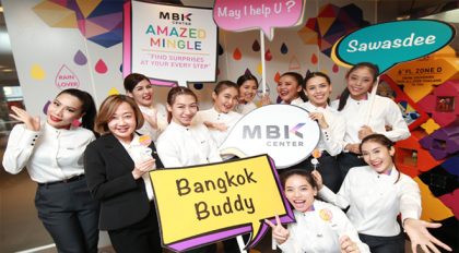 MBK Shopping Center launched Bangkok Buddy service