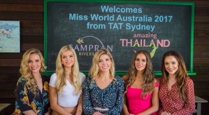 Miss World Australia 2017 and Runners-up discover ‘Women’s Journey Thailand’ tourism offers