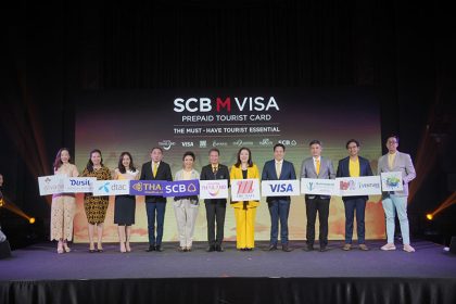 Siam Commercial Bank joins The Mall Group and Visa launch SCB M Visa prepaid tourist card