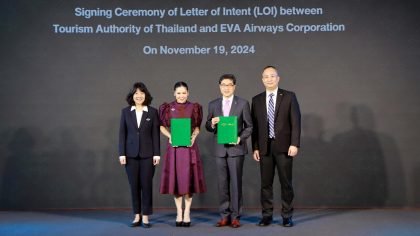 TAT and EVA Air Strengthen Partnership to Boost Thailand Tourism