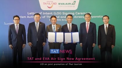 TAT and EVA Air sign LOI to jointly promote Thai tourism