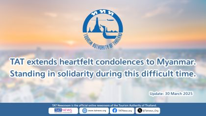TAT condolences to Myanmar