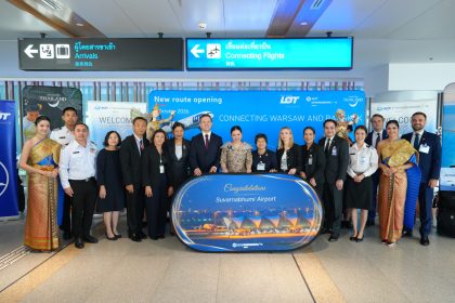 TAT welcomes inaugural LOT Polish Airlines Warsaw–Bangkok service