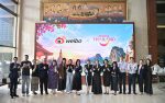 TAT Governor Ms. Thapanee Kiatphaibool and executives welcome the Weibo delegation at TAT Headquarters in Bangkok.