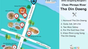 Eat like a local while navigating Bangkok’s Chao Phraya River