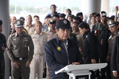 Thai PM General Prayut Chan-o-cha visited Phuket on 9 July 2018