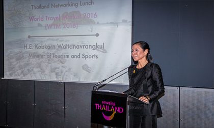 Thai Tourism Minister Kobkarn Wattanavrangkul