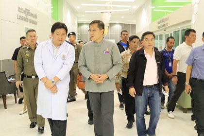 Thai Tourism Minister paid visits to injured tourists and crew of the speedboat incident in Krabi
