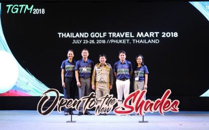 Thailand Golf Travel Mart 2018 opening ceremony in Phuket