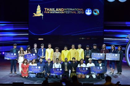Awards ceremony Thailand International Film Destination Festival 2019