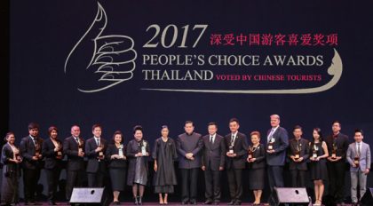 Thailand announces 14 Thai tourism favourites as voted by Chinese visitors