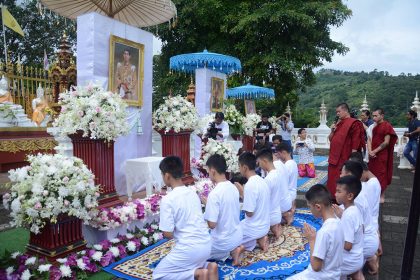 Tham Luang Cave survivors ordained into monkhood - NNT
