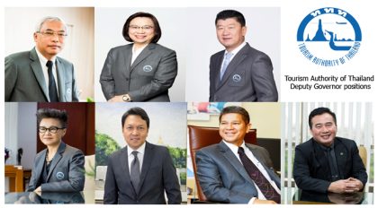Tourism Authority of Thailand restructures Deputy Governor positions