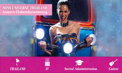 Tuk-Tuk Thailand won Best National Costume at Miss Universe 2015_3 500x300