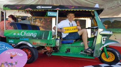Tourism Authority of Thailand scores big with Tuk Tuk at Hungarian Formula 1
