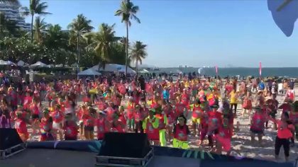 Zumba Dance on the Beach @ Hua Hin