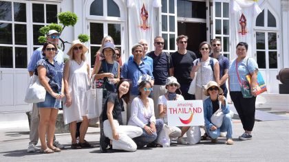 French expats enjoy one day trip of art and local experiences in Bangkok