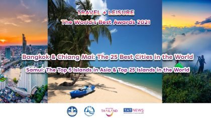 ‘World’s Best Awards 2021’ names Bangkok and Chiang Mai among the globe’s top 10 destinations